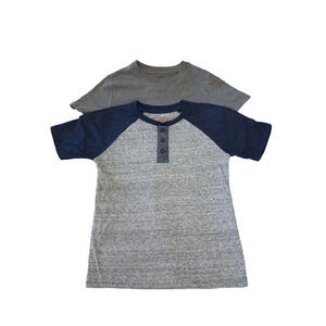 Cat & Jack Boys Cat‎ & Jack Raglan Henley Tee size S 6/7